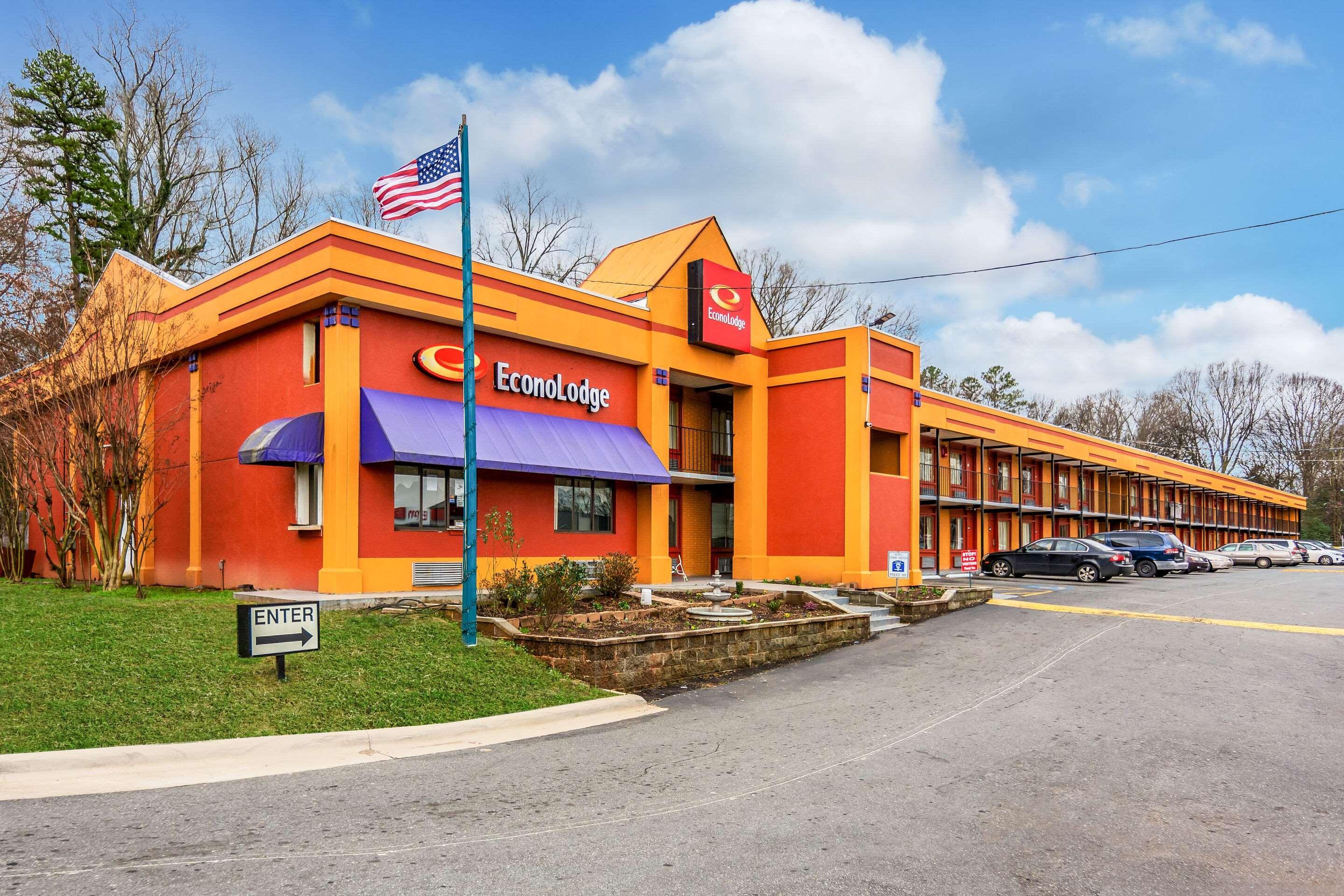 Econo Lodge Charlotte Airport Area Eksteriør billede